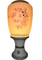 kunst*Made Jingdezhen China* porselein lamp
Vogels, Antiek en Kunst, Ophalen