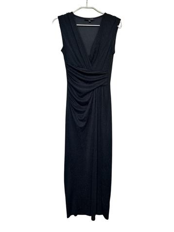 LolaLiza Jurk Maat 40 Zwart Glitter Gala Maxi Mouwloos beschikbaar voor biedingen
