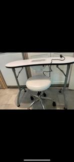 Inklapbare nageltafel met afzuiging nieuw, Huis en Inrichting, Ophalen, Zo goed als nieuw