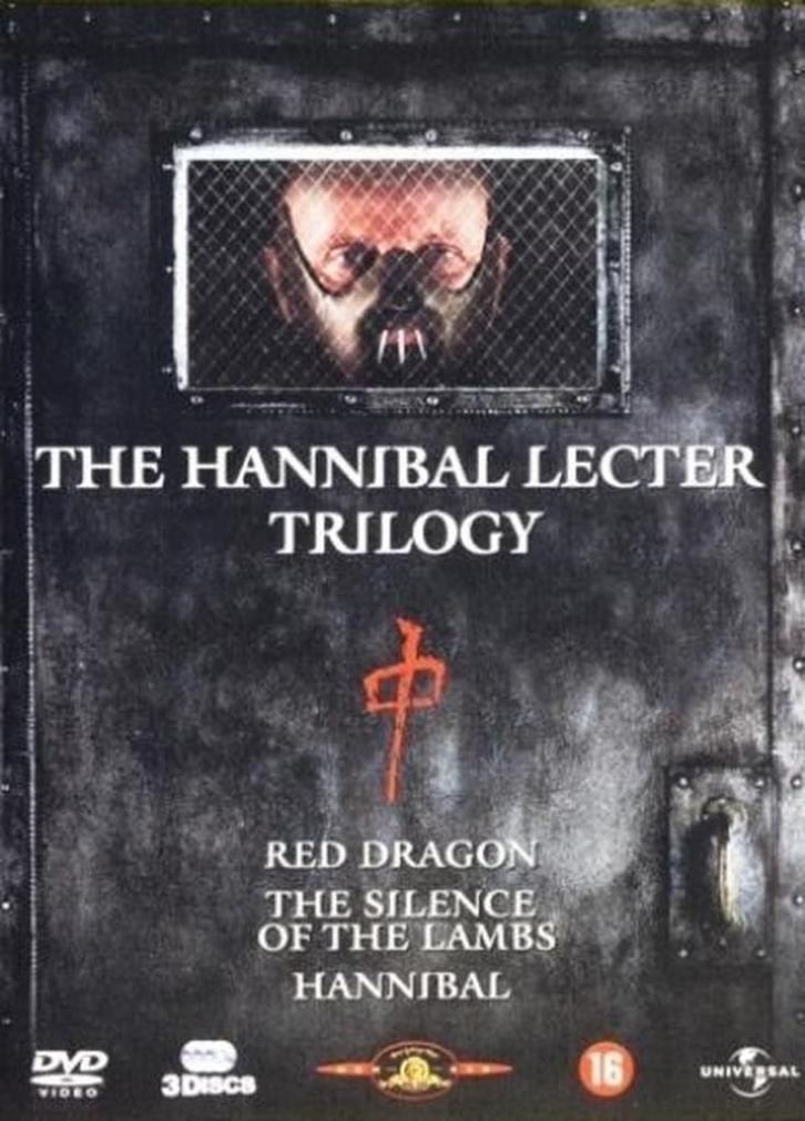 The Hannibal Lecter Trilogy (3xDVD) plus DVD Hannibal Rising, Cd's en Dvd's, Dvd's | Horror, Zo goed als nieuw, Slasher, Boxset