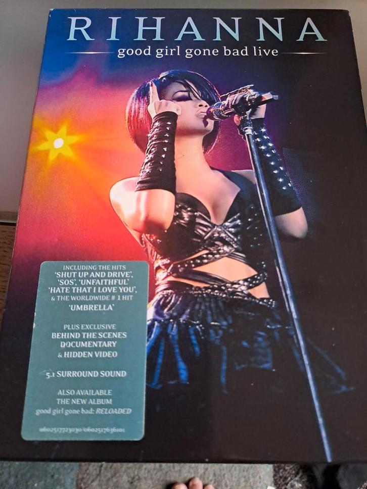 Rihanna - Good Girl Gone Bad Live DVD, Cd's en Dvd's, Dvd's | Muziek en Concerten, Gebruikt, Muziek en Concerten, Alle leeftijden