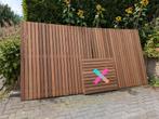 Hardhouten schutting (nieuw!), Tuin en Terras, Schuttingen, Ophalen, 1 tot 2 meter, Minder dan 3 meter, Nieuw