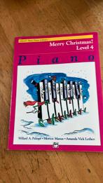 Alfred”s piano Merry Christmas Level 4, Muziek en Instrumenten, Bladmuziek, Ophalen of Verzenden, Zo goed als nieuw, Religie en Gospel