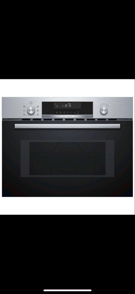 Nieuwe Bosch Inbouw Oven/Magnetron - Nooit Gebruikt!, Witgoed en Apparatuur, Ovens, Nieuw, Inbouw, Oven met grill, 45 tot 60 cm