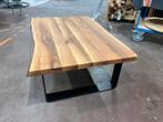 Walnoten salontafel 130x80cm, Minder dan 50 cm, Nieuw, Rechthoekig, Ophalen