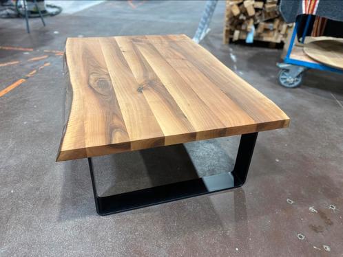 Walnoten salontafel 130x80cm, Huis en Inrichting, Tafels | Salontafels, Nieuw, Minder dan 50 cm, Rechthoekig, Ophalen