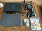 Ps2 console met 2 controllers en 2 mappen vol spellen, Spelcomputers en Games, Spelcomputers | Sony PlayStation 2, Met 2 controllers