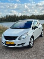 Opel Corsa 1.2 16V 3D 2010 Wit, Auto's, Voorwielaandrijving, Zwart, 1229 cc, Origineel Nederlands