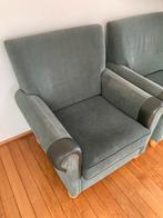 Twee Stoffen Fauteuils, Gebruikt, Eenpersoons, 75 tot 100 cm, Ophalen of Verzenden