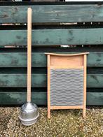 Wasbord en stamper, Ophalen