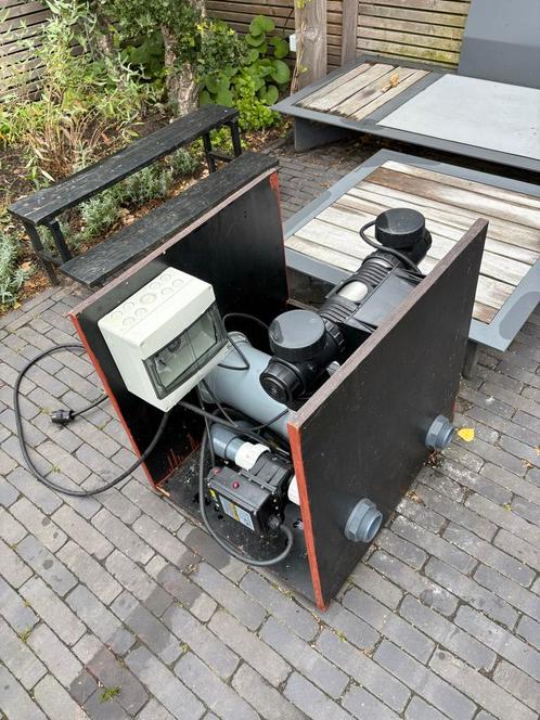 Filter en pomp voor hottub met elektrische kachel, Tuin en Terras, Bubbelbaden en Hottubs, Gebruikt, Filter, Ophalen
