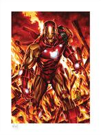Sideshow art print - Iron man, Rechthoekig Staand, Nieuw, Ophalen of Verzenden, A1 t/m A3
