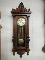 Oer 11297 grote ANTIEKE 2 gewichten regulateur, H= 130 cm, Antiek en Kunst, Antiek | Klokken, Ophalen