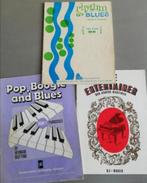 3 pianoboeken met boogie blues en rags, Ophalen of Verzenden, Zo goed als nieuw, Blues, Artiest of Componist