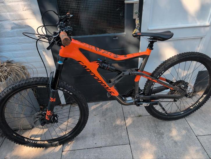 Cannondale trigger 3 full suspension, carbon, Fietsen en Brommers, Fietsen | Mountainbikes en ATB, Zo goed als nieuw, Overige merken
