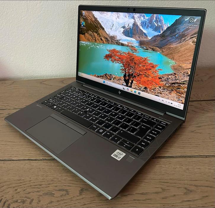 HP ZBook Firefly 14 G7 i7-10510H-16GB-256GB SSD, Quadro P520, Computers en Software, Windows Laptops, Refurbished, 14 inch, SSD