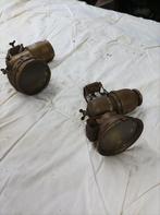 Koplampen koper van fietsen, Ophalen