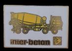 inter- beton pin, Verzamelen, Speldjes, Pins en Buttons, Verzenden, Nieuw, Transport, Speldje of Pin