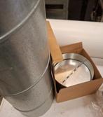 Muurdoorvoerset 150mm telescoopbuis, terugslagklep, buitenr, Ophalen of Verzenden, Afzuiger