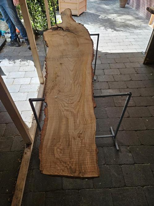 Mooie boomstam plank / schaaldeel 240cm, Tuin en Terras, Palen, Balken en Planken, Nieuw, Planken, 250 cm of meer, Ophalen