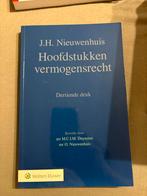 Hoofdstukken vermogensrecht - J.H. Nieuwenhuis, Boeken, Studieboeken en Cursussen, Ophalen of Verzenden, Gamma, Gelezen, HBO