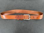 Leren Riem Cognac Bruin 90cm, Kleding | Dames, Riemen en Ceinturen, 90 tot 100 cm, Heupriem, Ophalen of Verzenden, Gedragen