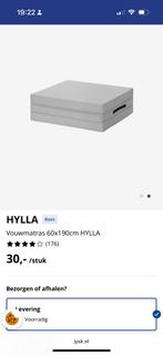 Jysk vouwmatras 2 stuks, Ophalen of Verzenden, Zo goed als nieuw, Eenpersoons, 90 cm