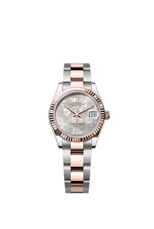 Rolex Datejust 278271 Floral Dial 31mm – Mint Condition 2023, Sieraden, Tassen en Uiterlijk, Horloges | Dames, Zo goed als nieuw