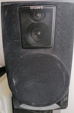 Luidspreker boxen Sony en Jamo, Front, Rear of Stereo speakers, Gebruikt, Ophalen of Verzenden, 60 tot 120 watt