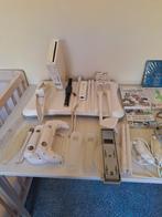 Nintendo Wii met spellen, Ophalen, Gebruikt, Met 1 controller, Met stuurtje