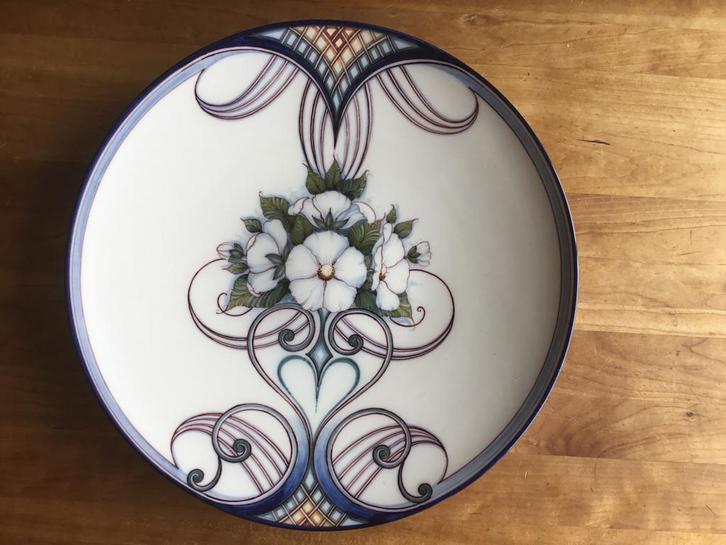 Te koop: Makkumer aardewerk schotel, Antiek en Kunst, Antiek | Wandborden en Tegels, Ophalen