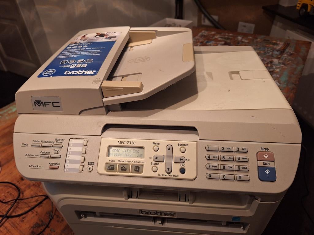Brother MFC-7320, Computers en Software, Printers, Ophalen of Verzenden, Zo goed als nieuw