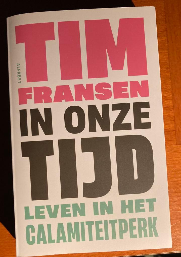 Tim Fransen - In onze tijd, Boeken, Overige Boeken, Zo goed als nieuw, Ophalen of Verzenden