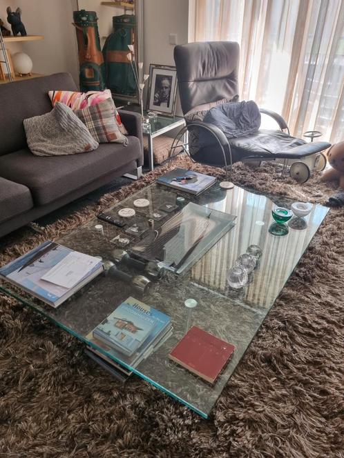 Maupertuus salontafel, 150 x 110 cm, goede gebruikte staat., Huis en Inrichting, Tafels | Salontafels, Gebruikt, Minder dan 50 cm