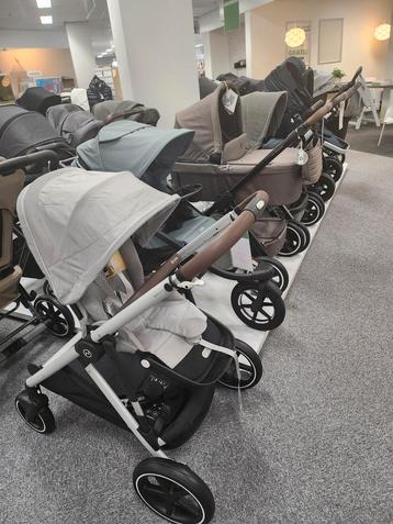 Showmodel kinderwagens Thule/Bugaboo/Cybex/Uppababy/Stokke beschikbaar voor biedingen