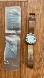 Oozoo horloge, Overige merken, Leer, Staal, Ophalen of Verzenden