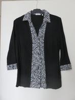 CHARLES VOGELE blouse zwart /wit 42 zgan, Kleding | Dames, Charles Vogele, Verzenden, Zwart, Maat 42/44 (L)