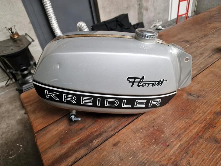 Kreidler Blok tank, zeer mooie staat. Perfect schoon!, Fietsen en Brommers, Brommeronderdelen | Kreidler, Gebruikt, Tank, Ophalen of Verzenden