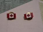 2 Canada pins, maple leaf, Verzamelen, Ophalen of Verzenden, Zo goed als nieuw
