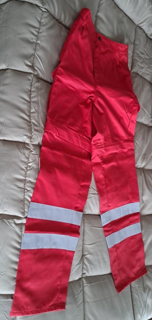 Veiligheids-/reddingsbrigadebroek, Kleding | Dames, Broeken en Pantalons, Nieuw, Maat 46/48 (XL) of groter, Rood, Lang, Ophalen
