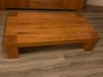 Goosens quint salontafel massief eiken, Ophalen, 100 tot 150 cm, 50 tot 100 cm, Zo goed als nieuw