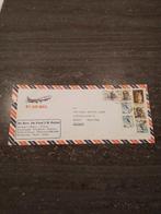 Luchtpost brief uit India verstuurd met air mail. Gelopen., Ophalen, Envelop