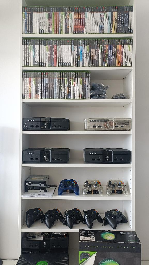 Xbox OG collectie 134 games, consoles, controllers etc., Spelcomputers en Games, Games | Xbox Original, Refurbished, Overige genres
