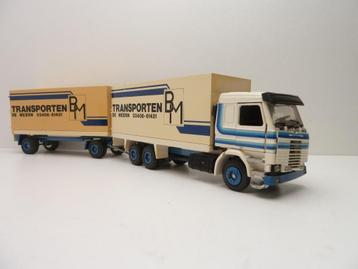 Scania 142h combi  ''  BM transport de Meern ''  Tekno beschikbaar voor biedingen