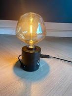 IKEA Nachtkastlampjes - Zwart Marmer, Ophalen of Verzenden, Gebruikt, Glas, Minder dan 50 cm