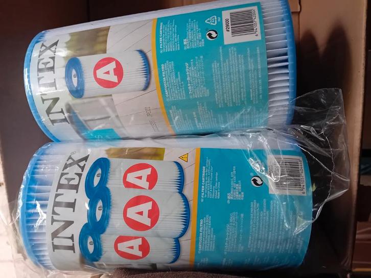 4x Nieuwe Intex A Filter Zwembadpomp, Tuin en Terras, Zwembad-toebehoren, Nieuw, Filter, Ophalen of Verzenden