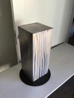 RVS Zuil - 50cm Hoog, 25x25cm, Huis en Inrichting, Woonaccessoires | Zuilen en Pilaren, Ophalen, Zo goed als nieuw