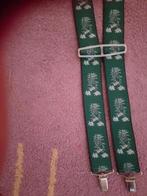 heren dames bretels groen  edelweis nieuw, Ophalen of Verzenden, Nieuw, Overige kleuren, 95 tot 105 cm