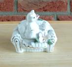 katten beeldje porselein, volgnr 42, Ophalen of Verzenden, Zo goed als nieuw, Dier