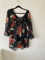 Kaftan ‘Hunkemöller’ 44, Zwart, Maat 42/44 (L), Ophalen of Verzenden, Zo goed als nieuw